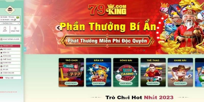 79king mệnh danh là thiên đường cá cược trong mơ cho anh em