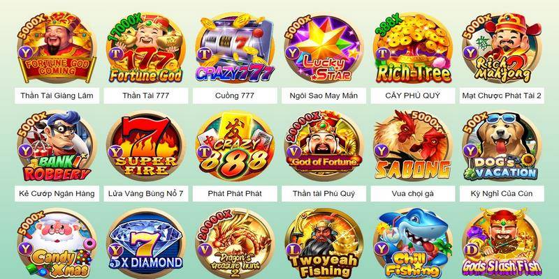 Nhà cái 79king hiện đang cung cấp rất nhiều tựa game slot cực chất